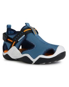 Geox Wader Light Blue Sandals