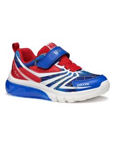 Geox Ciberdron Royal Red Spiderman Trainers