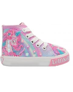 Lelli Kelly Unicorn Baby Lilac White Baseball Boots