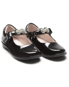 Lelli Kelly Mandy LK8304 Black Patent Changeable Strap School Shoes