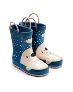 Chipmunks Waldo Blue Wellingtons