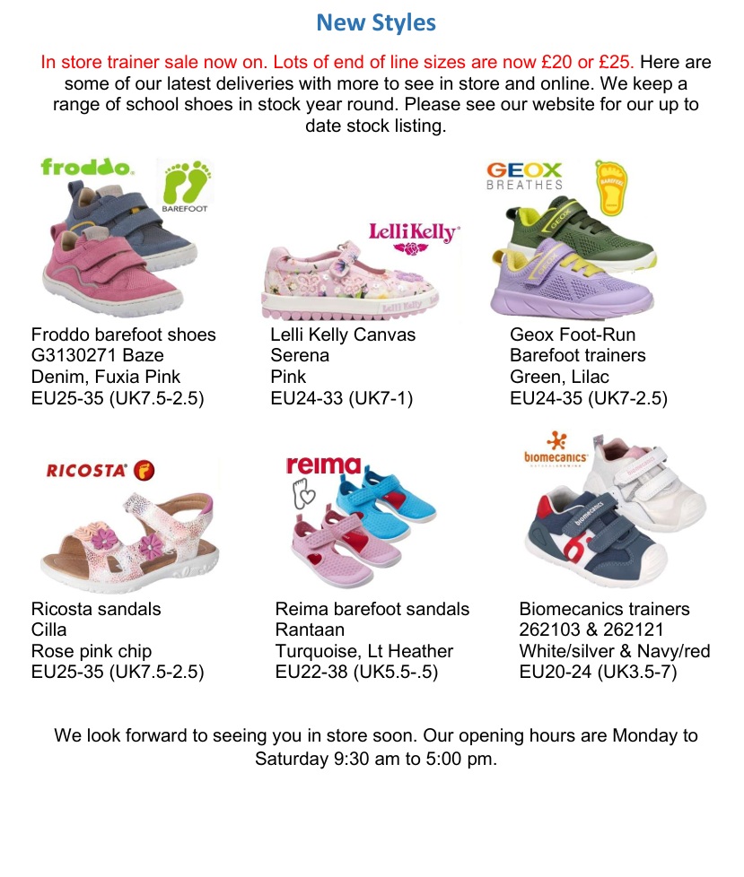 Little Wanderers in store news this June